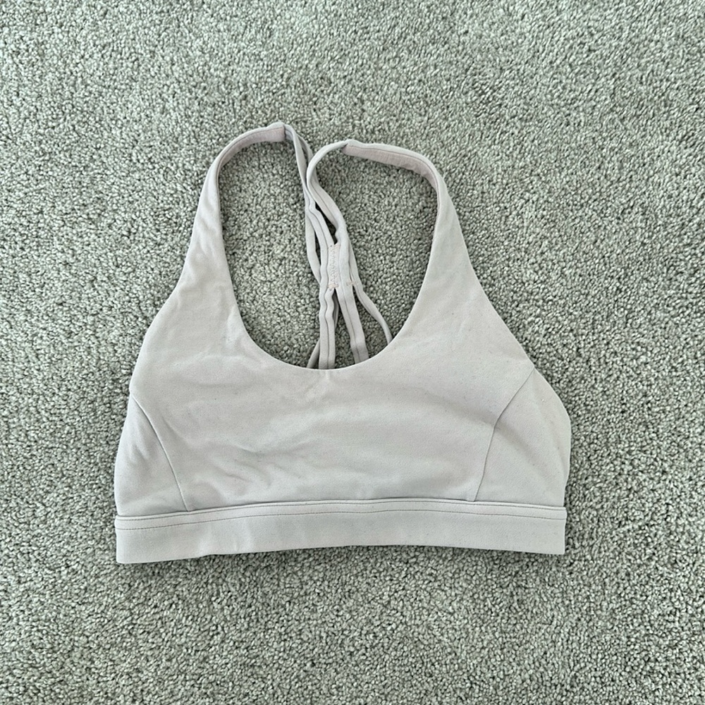 Lululemon Light Pink Sports Bra